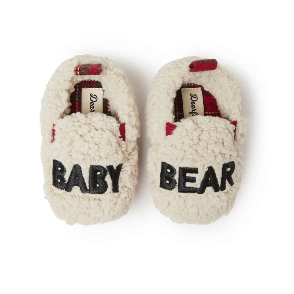 ❌Sold Dearfoams Baby Bear Sherpa Closed Back Slipper - Picture 2 of 12